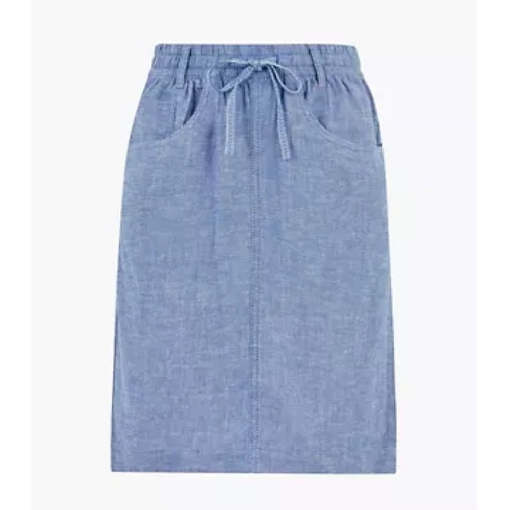 Marks & Spencer Linen Mini Knee Length Skirt